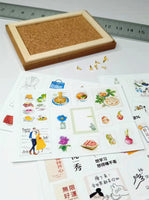 Miniature Cork Bulletin Board + Push Pin Set | Miniature Art & Journaling Shop