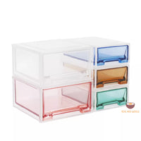 Miniature Stackable Storage Drawers Set in mix color | Mini Art & Journal Shop