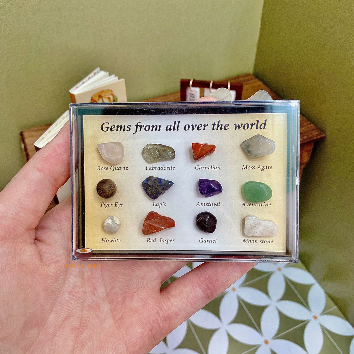 Mini Stones Miniature Gemstone Collection | Handmade Miniature Shop – Real Mini World