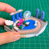 Miniature REAL Functioning Singapore City Train Set | Diorama Shop