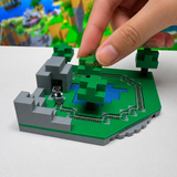 Pixel World minecraft Functioning Miniature Train Set | Miniature Diorama Shop 