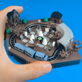 Miniature REAL Functioning Halloween Train Set | Diorama Shop
