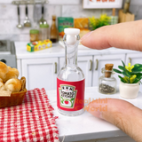 Mini Real Kitchen Cooking Sauce Bottle set: cook tiny edible food | Mini Cooking Shop