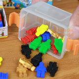Miniature Puzzle Figures Set + Container | Dollhouse Miniature Shop