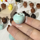 Miniature Pottery Flower Vase Collection | Handmade Miniature Shop