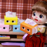 Miniature Peekaboo Mini REAL Tissue Box | Dollhouse Miniature Shop