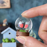 Miniature Butterfly Glass Globe (RANDOM COLOR) | Miniature Shop