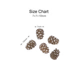 Miniature Pinecones | Handmade Dollhouse Miniature Shop