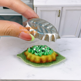 Miniature Aluminum Leaf Cake Mould | Easybake Tiny Cake Baking Shop