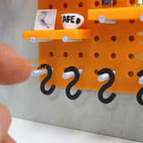 Miniature Pegboard Set 1:12 Scale | Dollhouse Miniature Shop