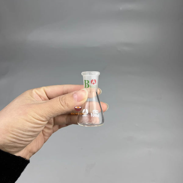 Miniature REAL Erlenmeyer Glass 10ml (High Temperature Resistant) | Real Mini World