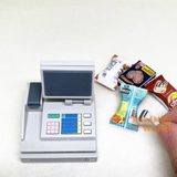 Miniature Cash Register 1:12 | Dollhouse Miniature Shop