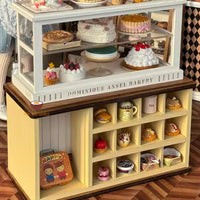1:6 Double Sided Island Table Cabinet | Tiny Baking Supplies Shop