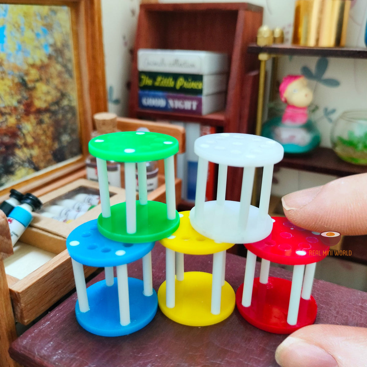 Miniature Painting REAL Brush Holder Miniature Art Supplies Real miniature-painting-real-brush-holder-miniature-art-supplies-real