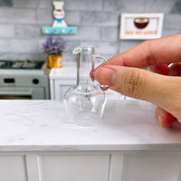 Miniature Classic Style Glass Pitcher | Mini Cooking Shop
