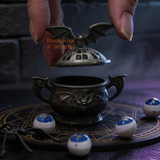 Miniature Metal Bat Cauldron | Handmade Witchcraft Miniature