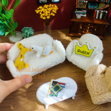 Dollhouse Miniature Fluffy Sofa & Pillow Collection | Miniature Shop