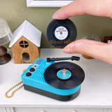Miniature REAL Functioning Record Player | Miniature Shop