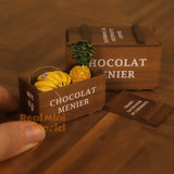 Miniature Handmade Wooden Crate | Handmade Dollhouse Artisan Miniature Shop