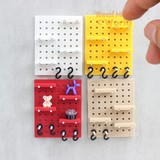 Miniature Pegboard Set 1:12 Scale | Dollhouse Miniature Shop