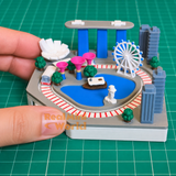 Miniature REAL Functioning Singapore City Train Set | Diorama Shop