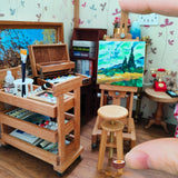 Miniature Adjustable Drawing Stool | Miniature REALL Art Supplies Shop
