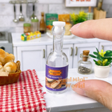 Mini Real Kitchen Cooking Sauce Bottle set: cook tiny edible food | Mini Cooking Shop