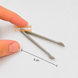 Miniature silver Tongs  | Minature REAL Cooking & Baking Shop