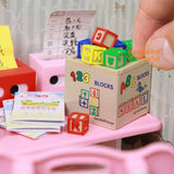Miniature Alphabet Blocks