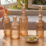 Miniature Wine Bottle Set in brown color| Miniature Kitchen Shop