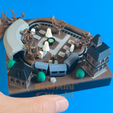 Miniature REAL Functioning Halloween Train Set | Diorama Shop