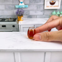 Miniature Juice or Latte Glass | Mini Cooking Shop
