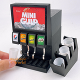 Miniature REAL 4in1  Soft Drink Dispenser | Mini Cooking Shop