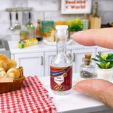 Mini Real Kitchen Cooking Sauce Bottle set: cook tiny edible food | Mini Cooking Shop