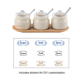 タイニーキッチン調味料セット（砂糖・塩・スパイス）