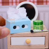 Miniature Peekaboo Mini REAL Tissue Box | Dollhouse Miniature Shop