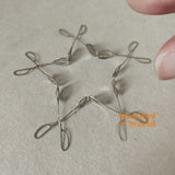 Miniature Stainless Steel Tongs | Tiny Food Cooking Shop