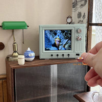 Miniature REAL Functioning TV Scale 1:12