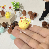 Miniature Pottery Flower Vase Collection | Handmade Miniature Shop