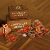 Miniature Handmade Wooden Crate | Handmade Dollhouse Artisan Miniature Shop