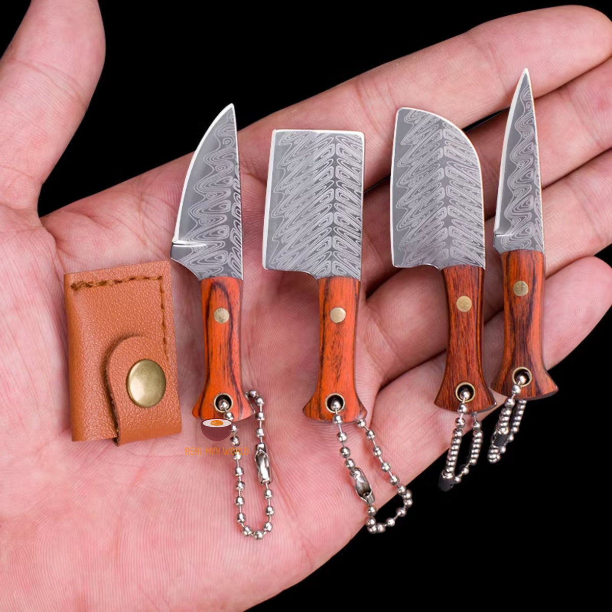 Miniature REAL Sharp Knife Collection with Sheath | Mini Cooking Shop ...