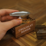 Miniature Handmade Wooden Crate | Handmade Dollhouse Artisan Miniature Shop