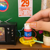 Miniature Bubble Making Set | Functioning Dollhouse Miniature Shop