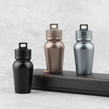 Miniature Aluminum REAL Anti-Leak Water Bottle | Mini Cooking Shop