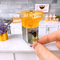 Miniature REAL Orange Juice Water Dispenser | Mini Cooking Shop