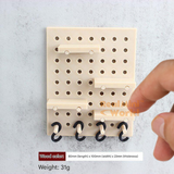 Miniature Pegboard Set 1:12 Scale | Dollhouse Miniature Shop