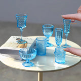 Miniature 1:6 Classic Royal Cup Set in Blue | Mini Cooking Shop