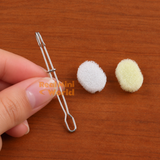 Miniature Bottle Cleaning Sponge Brush set