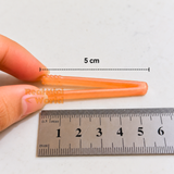 Miniature orange Tongs  | Minature REAL Cooking & Baking Shop