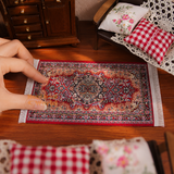 Miniature Persian Dollhouse Carpet | Dollhouse Miniature Shop